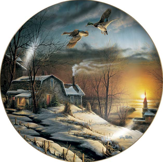 2013 Christmas plate -Sharing Seasons I